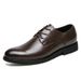 Round Toe Business Formal Three-Joint European Style Men's Leather Shoes_vogvips.com