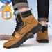Winter Men's Sports Korean Version Trendy High-Top Casual Fleece-Lined Snow Boots Men's Martin Boots Versatile Trendy Sh_vogvips.com