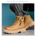 Casual Thick Soled Men's Boots Trendy Retro British Style High Quality Work And Office 38-46 Hot Selling High Top Leather Shoes_vogvips.com
