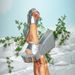 Women's Platform Wedge Sandals Patent Leather Silver New Summer E-commerce Shoes_vogvips.com
