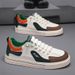 Men's Casual Sneakers - Lightweight Slip-Resistant Breathable Low-Top Shoes For Everyday Wear, Sizes 39-44 Daily Sports Casual All Match Style_vogvips.com