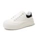 Women’s Shoes Spring Thick Soled Classic White Sneakers For Women Trendy All Match Student Casual Shoes Solid Color Simple Sports Shoes_vogvips.com