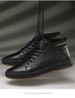 Invisible Mid-top Heightening Shoes Men's Breathable British Style Soft Sole Inner Heightening Men's Shoes Sports And Leisure Board Shoes_vogvips.com