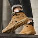 New Leather Spring Men's Shoes High-top Men's Heightening Tooling Martin Boots_vogvips.com