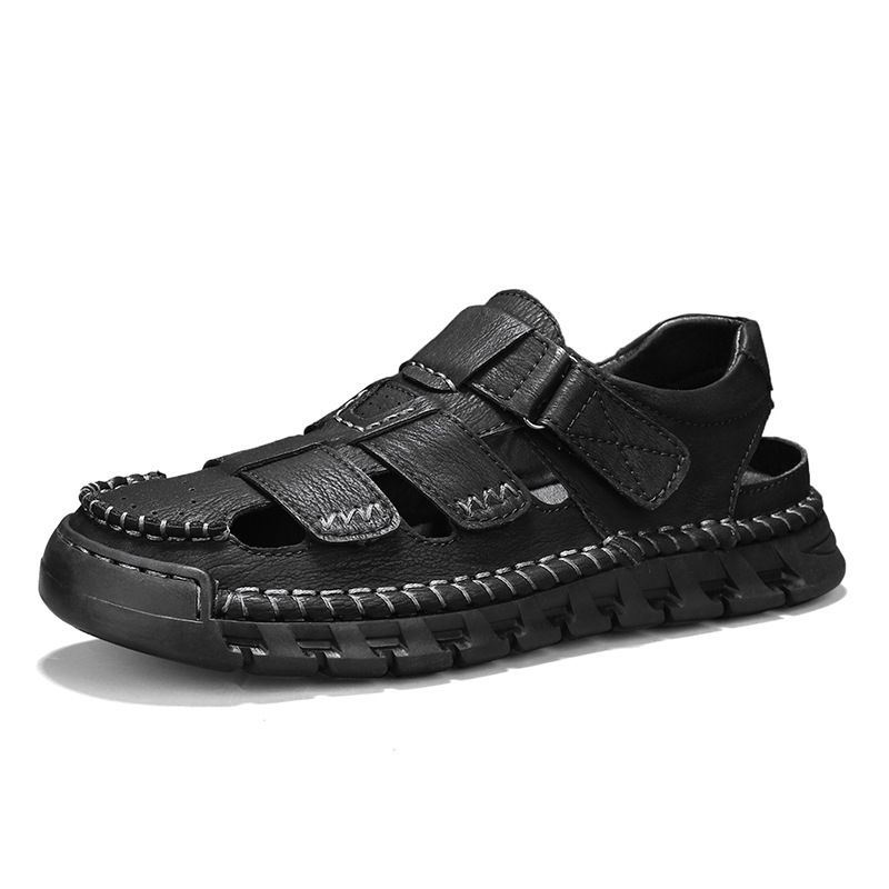 Cross-border Large Size 25866 Casual Sandals, Versatile Shoes, Men's Outdoor Slip-on Shoes_vogvips.com