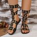 Cro-border Plu-ize Low-heel Flat For Women, 2026 Ummer New European And American Ethnic Tyle High-top Trap_vogvips.com