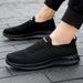 2025 Set Of Flying Woven Sports For Men, Lightweight Plus Size, One Foot Casual Men's Shoes, Breathable Running Shoes_vogvips.com