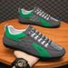 Men's Summer New Trend Versatile Lazy One Foot Thin Men's Lightweight Casual Breathable Mesh Sports Shoes_vogvips.com