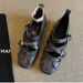 New Style Women's Leather Pig Nose Mary Jane Shoes Retro Square Toe Ballet Flats French Low Mouth One Strap_vogvips.com