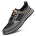 Men's Mesh Board Shoes Two-layer Cowhide Enlarged Hole Mesh Breathable Leisure Sports_vogvips.com