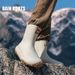 German Outdoor Mid-calf Water Fishing Waterproof Shoes, Men's Delivery Rider Rain Boots, Rubber Shoes For Spring And_vogvips.com