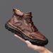 Men's Casual Shoes Short Boots Outdoor Casual Men's Boots Trendy Men's Shoes_vogvips.com