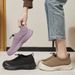 Women's Shoes With Soft Soles And One Pedal. Mom Shoes Are Comfortable. Old Beijing Cloth Shoes Are Fashionable Women's Single Shoes._vogvips.com