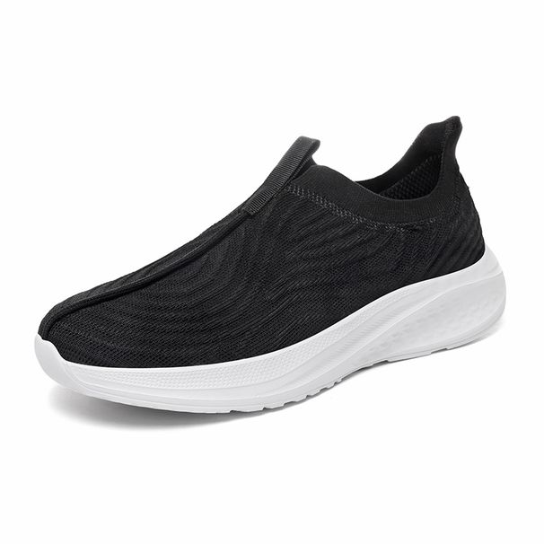 Shoes Women Lightweight Breathable Big Size Flats For Lady, Slip On Casual Shoes Outdoor Sport Tennis Shoes Fashion Sneakers_vogvips.com