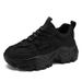 Spring New Breathable Mesh Men's Trend Versatile Small White Thick Soled Sports Shoes, Casual Dad Shoes_vogvips.com