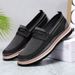 Men's Summer New Sneakers British Style Casual Large Size Slip-On Dad Versatile Single Shoes_vogvips.com
