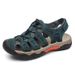 Men's shoes Leather handmade beach sandals Oversized leather sandals comfortable breathable outdoor casual sandals_vogvips.com
