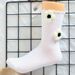 Socks Handmade Woolen Flower Socks Women's Knitted Flower Ins Trendy Women's Socks Fungus Curling Japanese Mid Tube Socks Sports Socks_vogvips.com