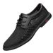 Men's Summer Hollow Trendy New Fashion Casual Breathable Small Leather Shoes_vogvips.com