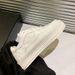 Thick Soled Lace Up White Shoes For Women Platform Sole Heightened Color Matching Sports Casual Sneakers Ins_vogvips.com
