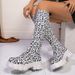 Women's Sock Foreign Trade 2024 Autumn New European And American Cross-border Large Size Long Tube Thick Sole_vogvips.com