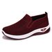 Women's Versatile Autumn New Cross-Border Large Size Single Soft Sole Comfortable Mom Slip-On Casual Shoes_vogvips.com