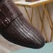 Woven Crocodile Pattern British Business Genuine Leather Formal Casual Loafers Men's Shoes Hairstylist Luxury Brand_vogvips.com