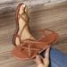 Trendy Flip-flop Woven Flat Beach Sandals 2024 New Casual European And American Large Size Slip-on Women's Shoes_vogvips.com