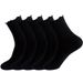 Women's socks Women's lovely pleated ankle socks autumn winter cotton socks with wooden ear lace midtube socks women's solid color_vogvips.com