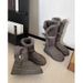 Northeast Snow For Women Winter New Belt Buckle Riding With Fleece Lining Thickened Cotton Shoes Sheepskin Long Boots_vogvips.com