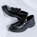2025 New Plus Size Liu Su Le Fu For Men, British Thick Sole, Height Increasing Casual Set, Hairstylist Leather Shoes_vogvips.com