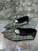 Women’s Shoes Full Diamond High Heels Women's Wedding Shoes Flat Special Light Luxury Comfortable All Match Light Low Heel Elegant_vogvips.com