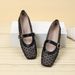European And American Niche Style Mesh Ballet Women's Spring Summer New Breathable Hollow Retro Flat Single Sandals_vogvips.com