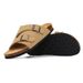 SHLIANG New Summer Men's Soft Wooden Slippers Couple Sandals Beach Shoes Outer Wear Leather Cross-Border Water Sandals Y0574_vogvips.com
