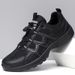 Summer Breathable New Sports Hiking Casual Men's Black Training Shoes, Security Patrol Labor Protection Shoes_vogvips.com