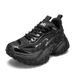 New Futuristic Dad Shoes Mesh Patchwork Three-Dimensional Structure Trendy Sneakers_vogvips.com