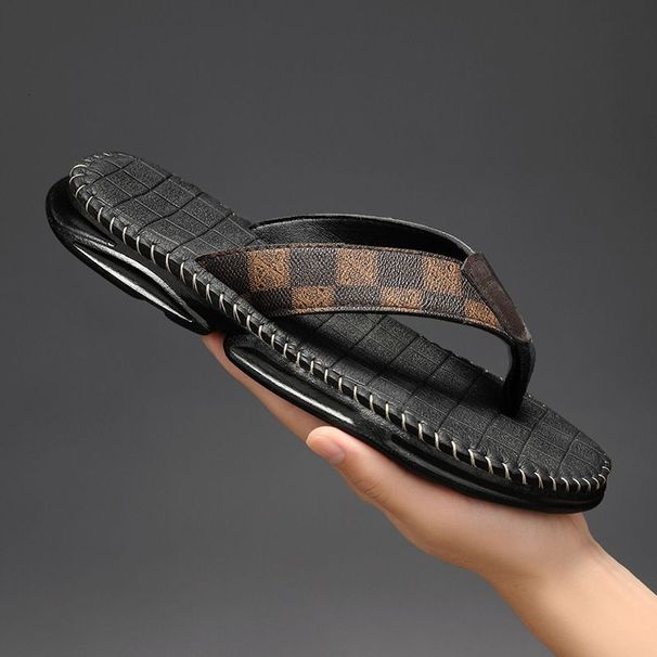 Designer Shoe Men's Flip Flops Summer 2026 New Outdoor Non Slip Wear Toe Post Sandals Odor Resistant Sports Casual Beach_vogvips.com