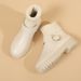 2024 New High-top Slim Fly-knit Two-way Martin British Style Short Autumn Winter Fashion Boots_vogvips.com