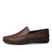 New Top Layer Cowhide Fashion Casual Leather Men's Loafers Slip-On Driving Shoes Large Size_vogvips.com