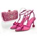 Vintage Diamond Chunky Sandals With Dinner Set Fashion Design Rhinestone Evening Bag_vogvips.com