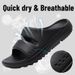Comwarm Orthopedic Sandals For Women Men Summer Beach Flip Flops With Arch Support Soft Cloud Slippers House Bathroom_vogvips.com