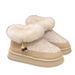Women's Shoes New Style Women's Snow Boots, Winter Indoor Non Slip Warm Couple Outdoor Thick Soled Fleece Cotton Shoes_vogvips.com