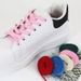 Flat Single Layer Mesh Belt Printing Splash Shoelaces White Shoes Fancy Color 1970 Creative Shoelaces_vogvips.com