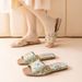 Linen Slippers For Women Indoor Home 2025 Summer New Non-Slip Rubber Sole Embroidered Chinese Style Open-Toe_vogvips.com