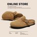 2025 New Women's Autumn Winter British Thick Sole Shoes Casual Half Internet Celebrity Versatile Deer Antler_vogvips.com