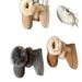 Tuscany Sheepskin Thick-Soled Height-Increasing Low-Cut Fur Warm Short Snow Women's Winter Cotton Boots_vogvips.com