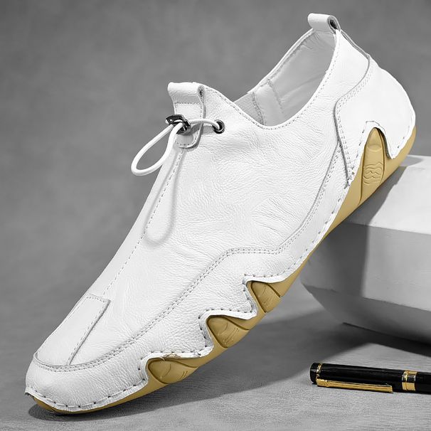 Men Sneakers Shoes Luxury Brand Casual Leather Sports Shoes For Men 2024 Loafer Comfortable Walking Moccasins Designer Shoes_vogvips.com