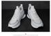 Flying Woven Mesh Sports And Leisure Board Shoes Men's Invisible Inner Height-increasing Shoes White Shoes Lace-up Shallow Single Shoes_vogvips.com