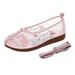 Flat Bottom Oxford Thick Sole Mesh Summer New Women's Embroidered Cloth Shoes_vogvips.com