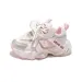 Sports Childrens Breathable Dad 2024 Spring And Autumn New Mesh Running Girls Casual Shoes S260706_vogvips.com